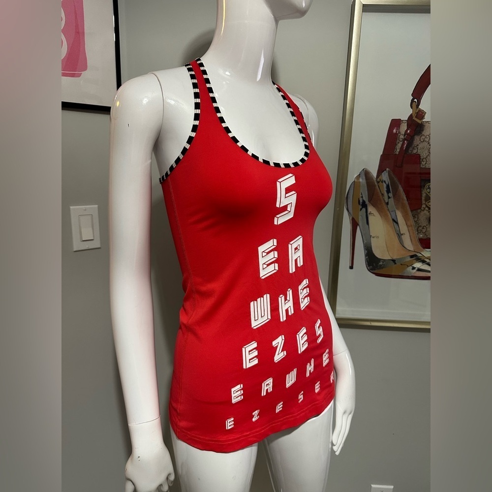 Lululemon SeaWheeze Limited Edition Tank Red Size 4